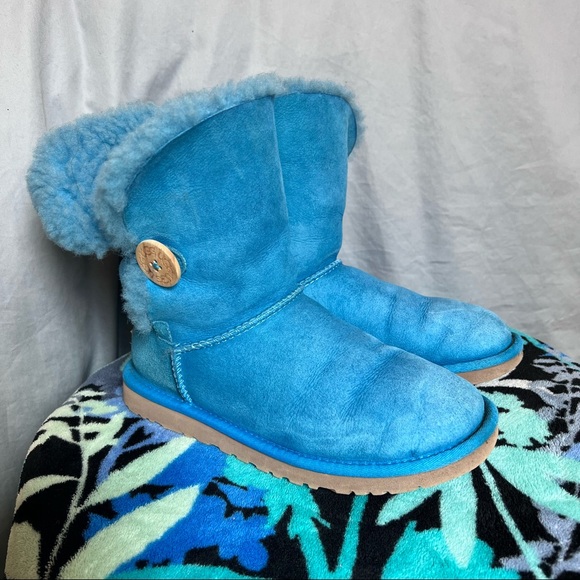 Ugg boot, blue, size 6 - Picture 9 of 13